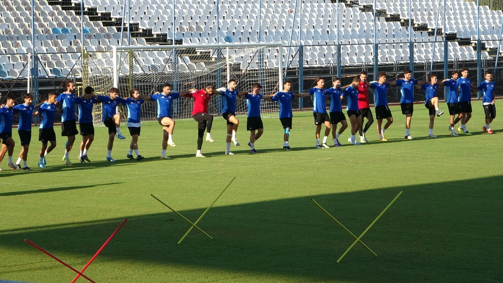 Fethiyespor, Karaköprü Belediyespor Maçı Hazırlığında