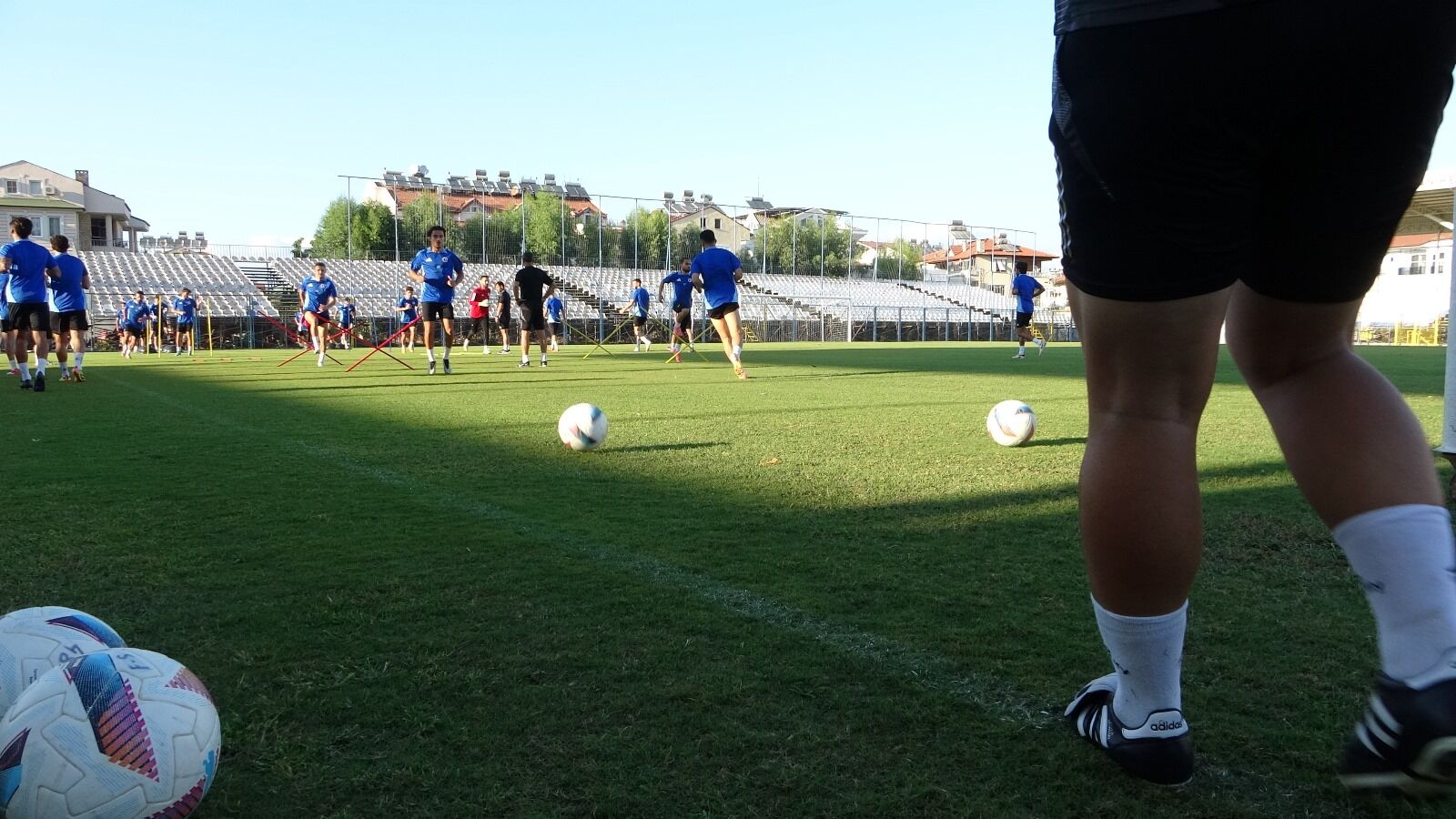 Fethiyespor, Karaköprü Belediyespor Maçı Hazırlığında