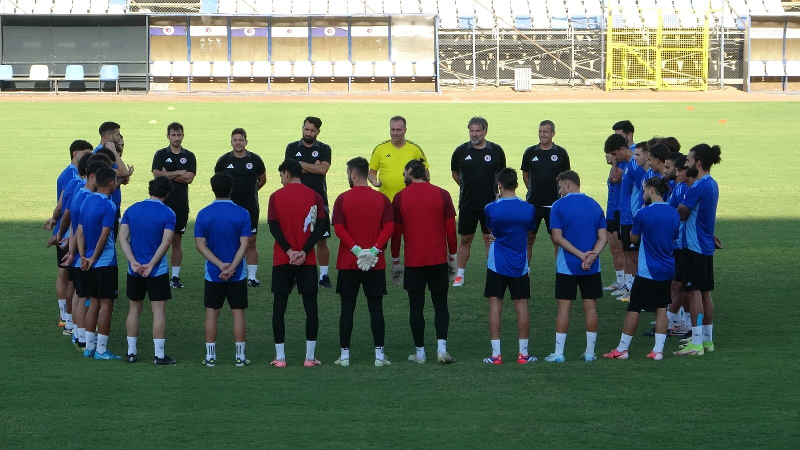 Fethiyespor, Karaköprü Belediyespor Maçı Hazırlığında