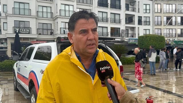Fethiye’ye 2 Saatte 130 Kilogram Yağış Düştü; İlçe Felç Oldu