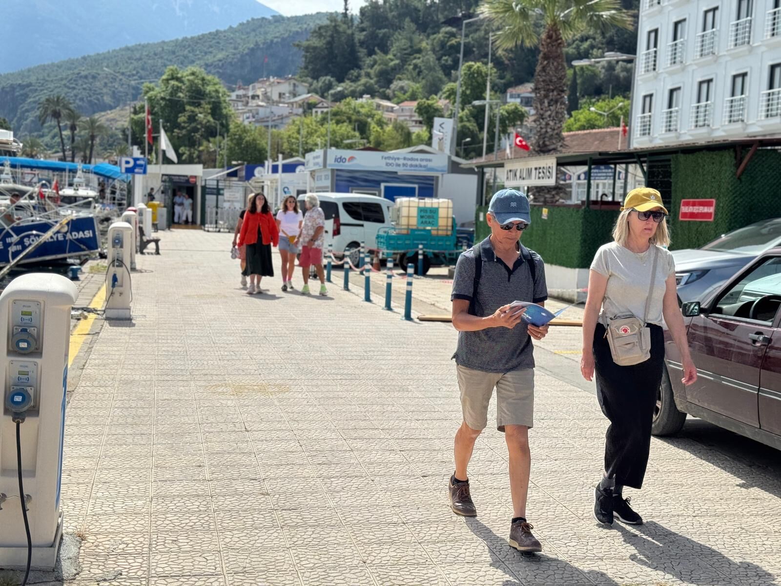 Fethiye’ye Sezonun İlk Kruvaziyer Gemisi Geldi