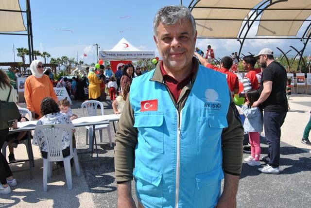 Fethiye'de Filistinli Çocuklar İçin Çizdiler