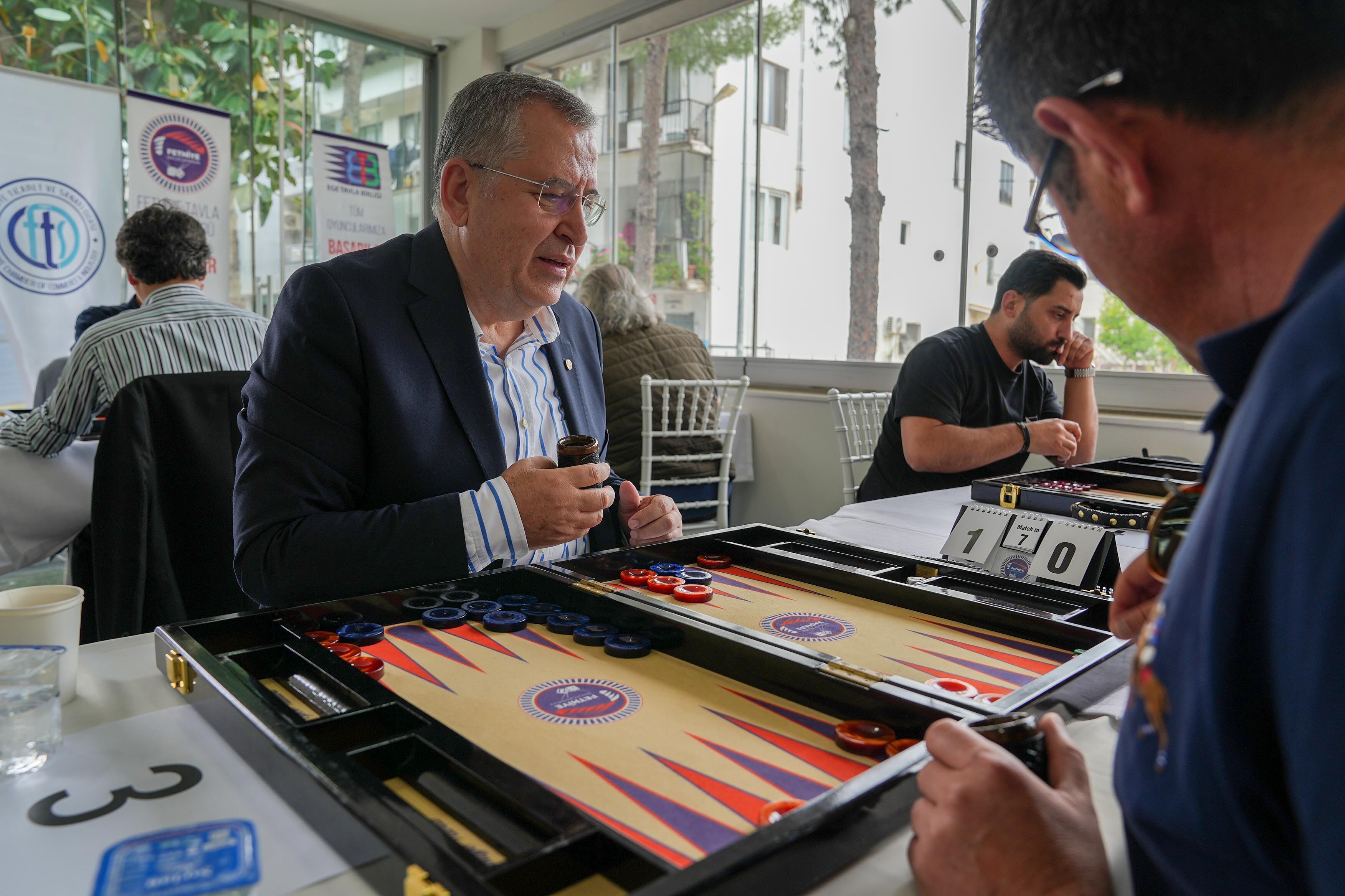 FTSO Tavla Turnuvası’nda Dostluk Kazandı