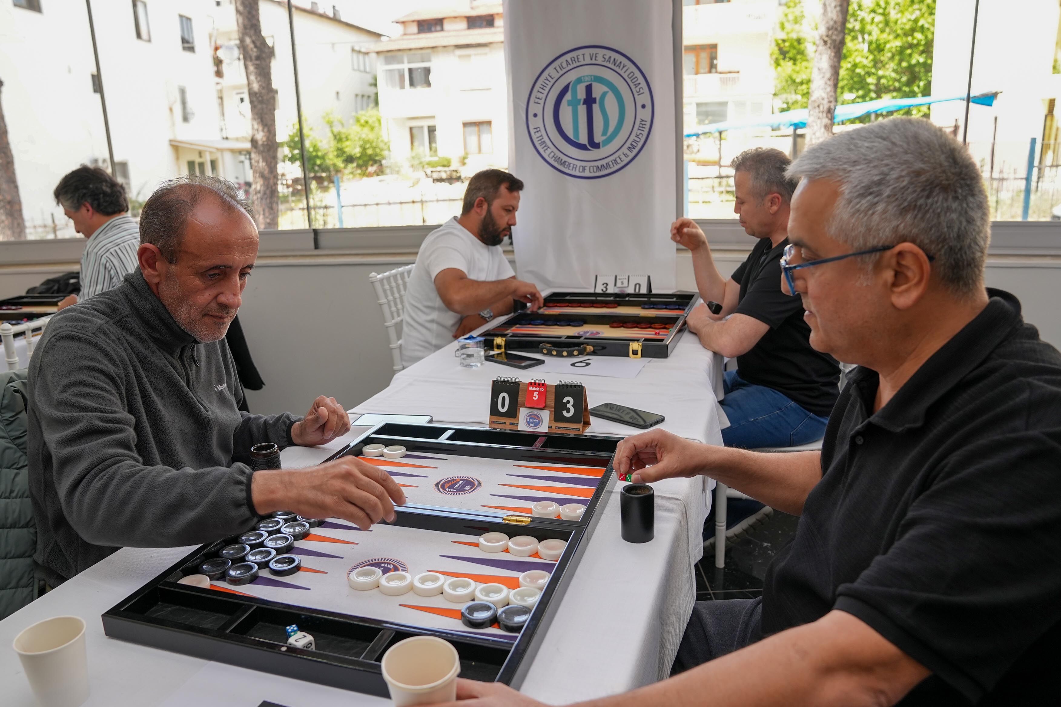 FTSO Tavla Turnuvası’nda Dostluk Kazandı