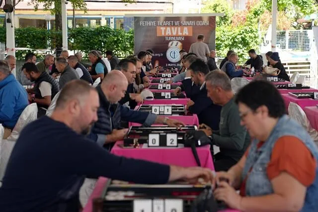 FTSO Tavla Turnuvasında Zarlar ‘Dostluk’ İçin Atıldı