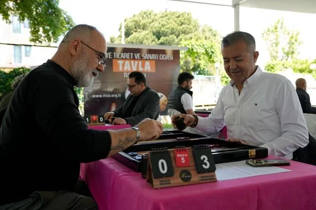 FTSO Tavla Turnuvasında Zarlar ‘Dostluk’ İçin Atıldı