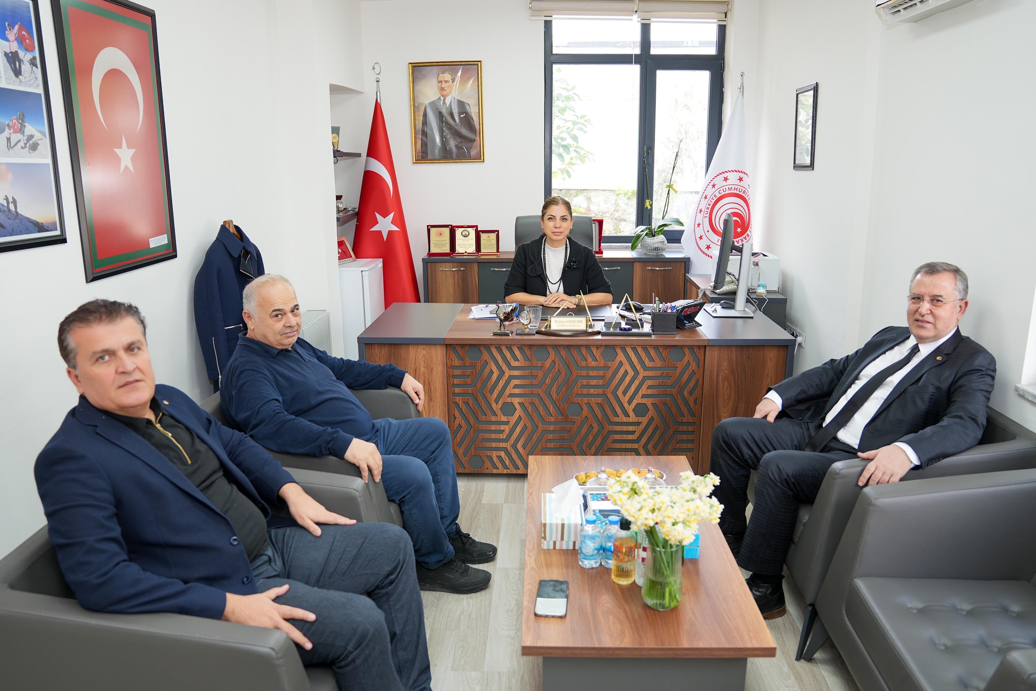 FTSO Yönetimi’nden Gümrük Müdürlüğü Ve İlçe Sağlık Müdürlüğü’ne Ziyaret
