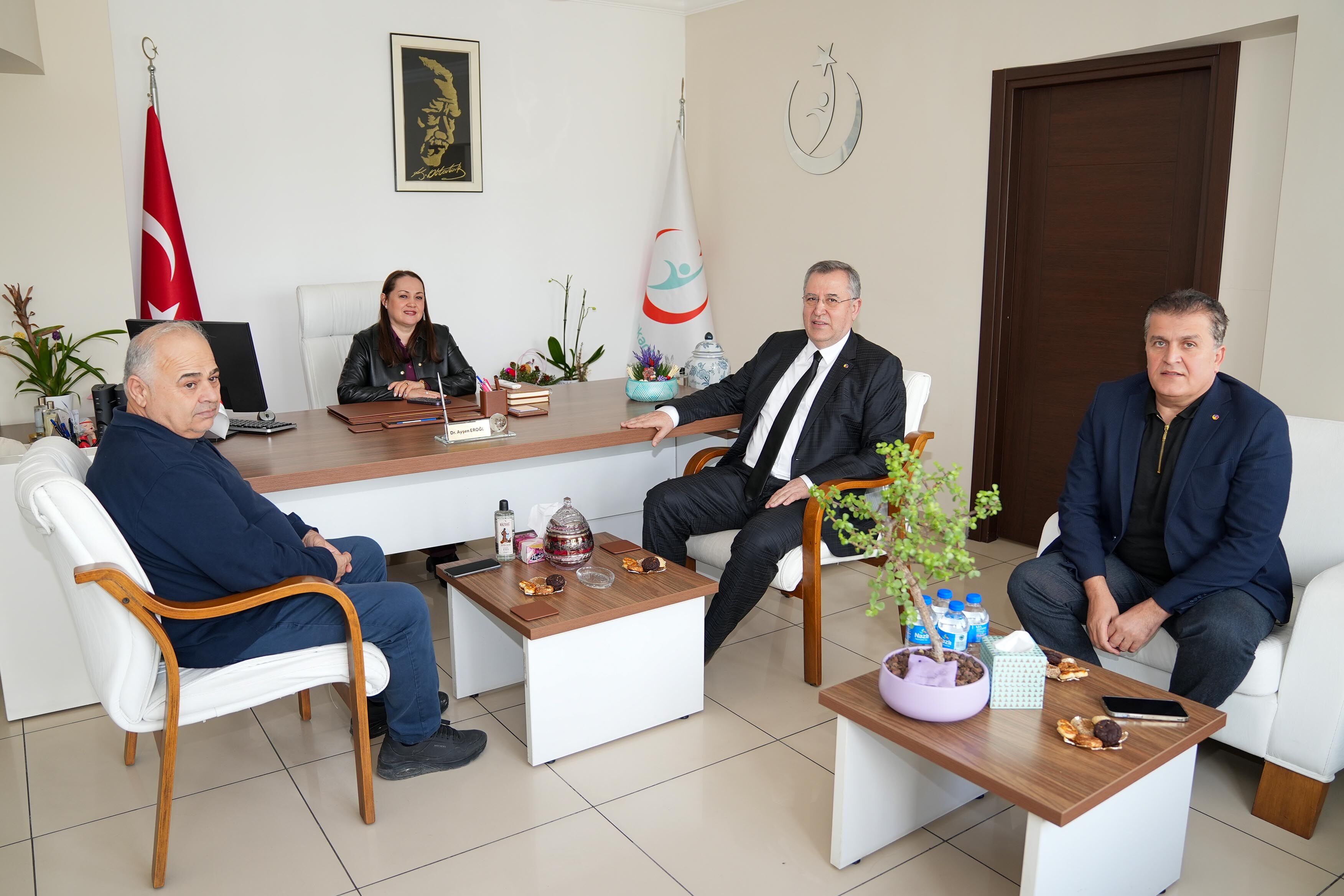 FTSO Yönetimi’nden Gümrük Müdürlüğü Ve İlçe Sağlık Müdürlüğü’ne Ziyaret