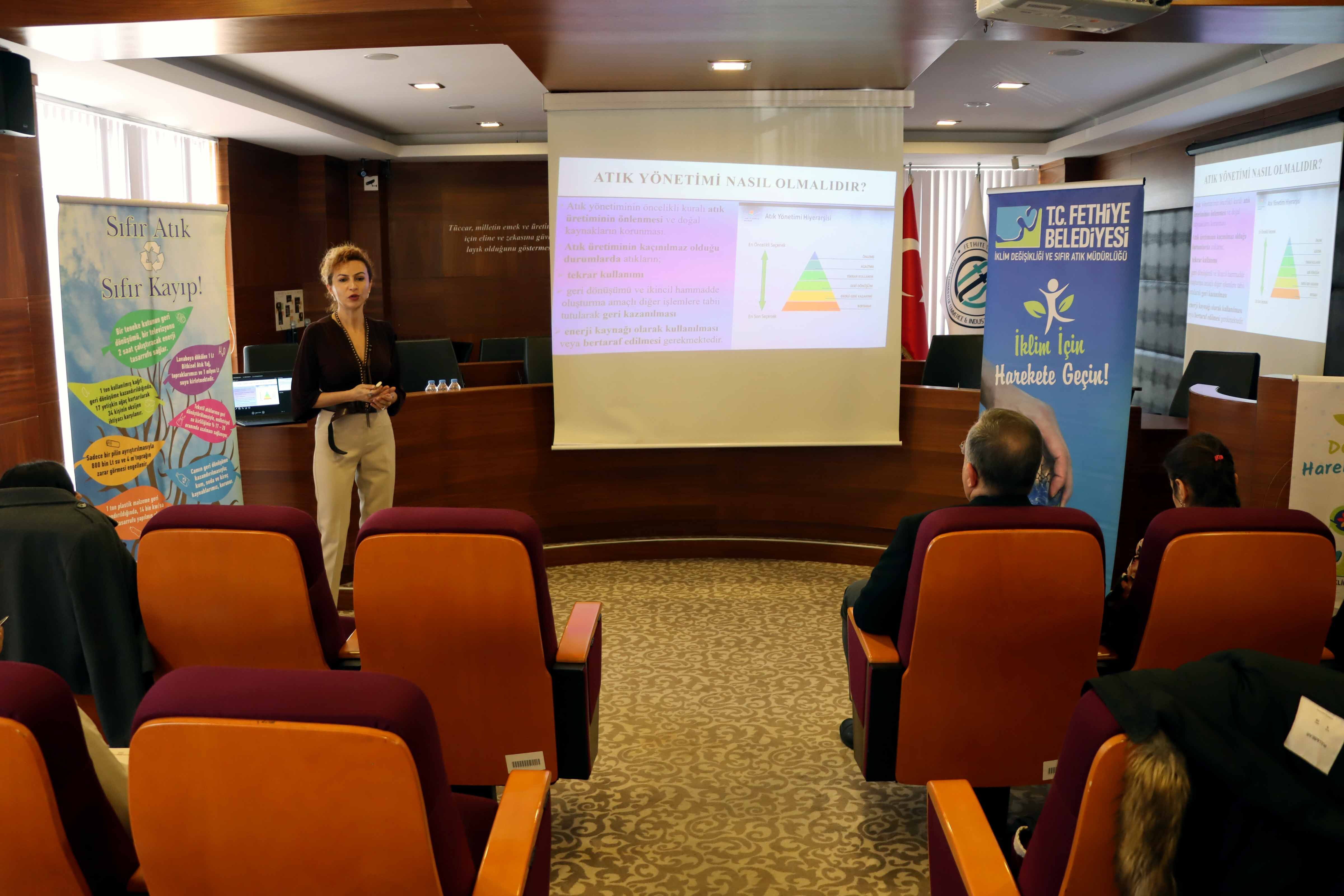 FTSO’da İşletmelerde Atık Yönetimi Semineri Yapıldı