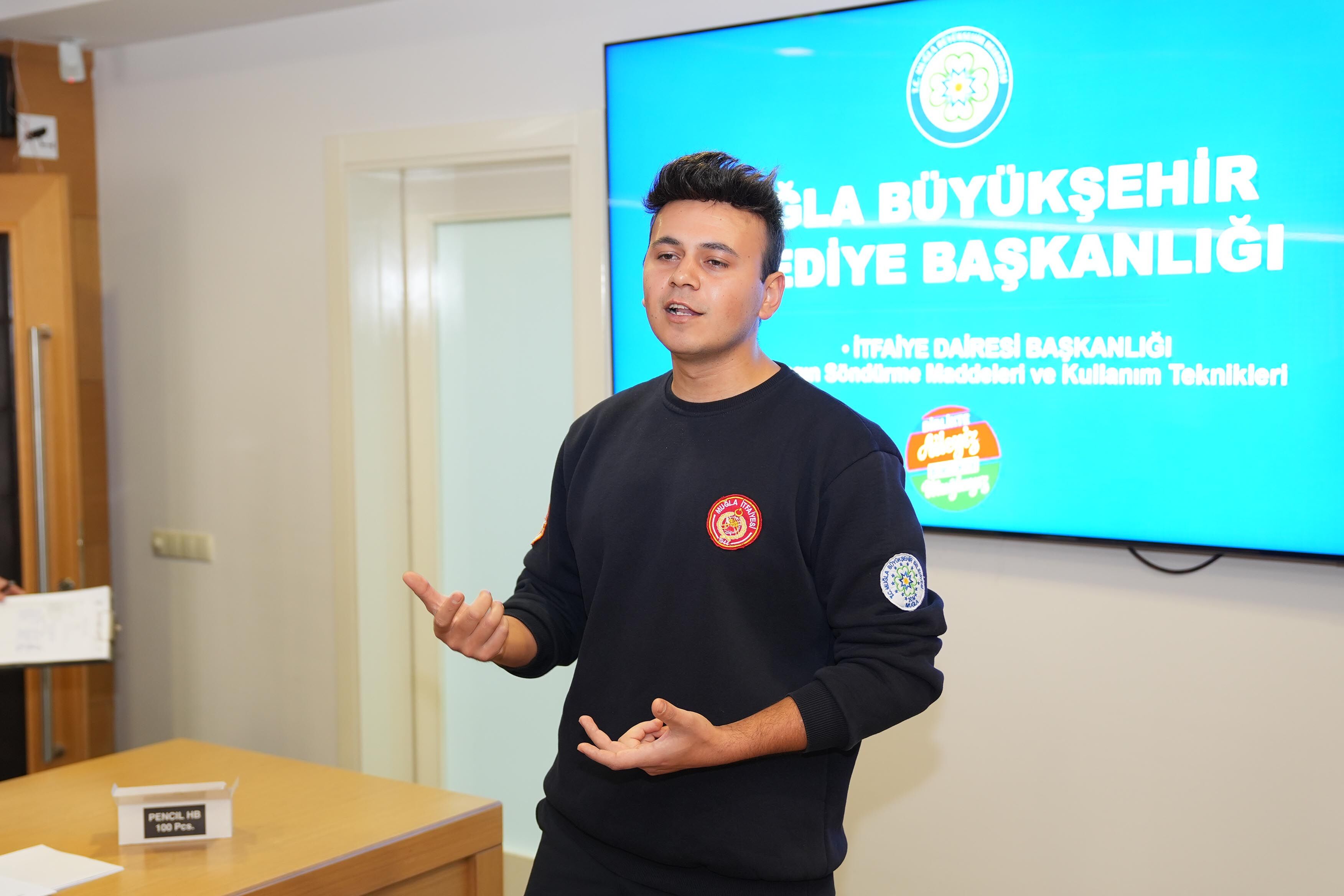 FTSO’da Yangına İlk Müdahale Eğitimi Yapıldı