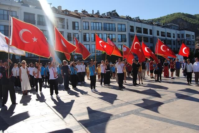 Gazilerin Gurur Günü Fethiye’de Coşkuyla Kutlandı