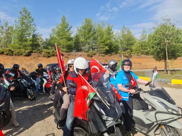 Fethiye'de Gazze’ye Özgürlük İstediler