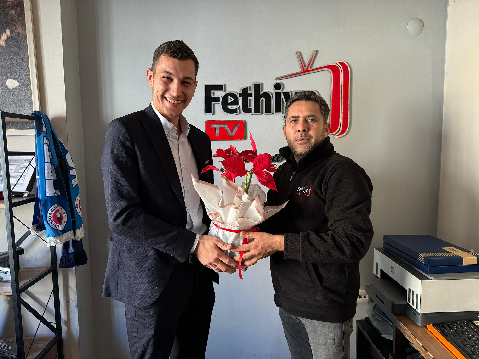 AK Parti Gençlik Kolları’ndan Fethiye TV’ye Hayırlı Olsun Ziyareti