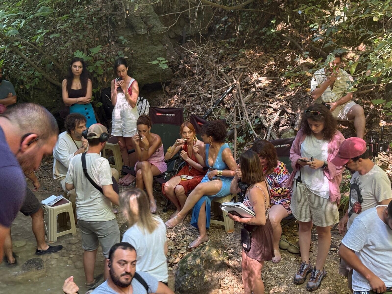 “Gelin Takımı 2” Gizlikent Şelalesi'nde Çekildi!