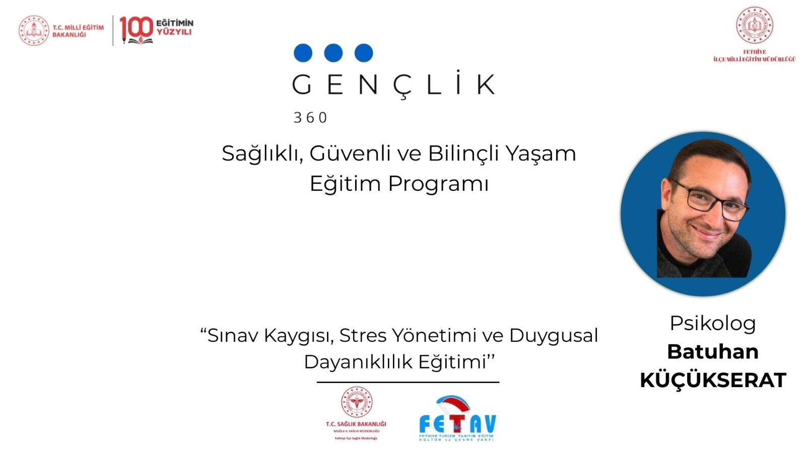 Gençlik 360 Eğitim Programı Kapsamında Eğitimler Sürüyor