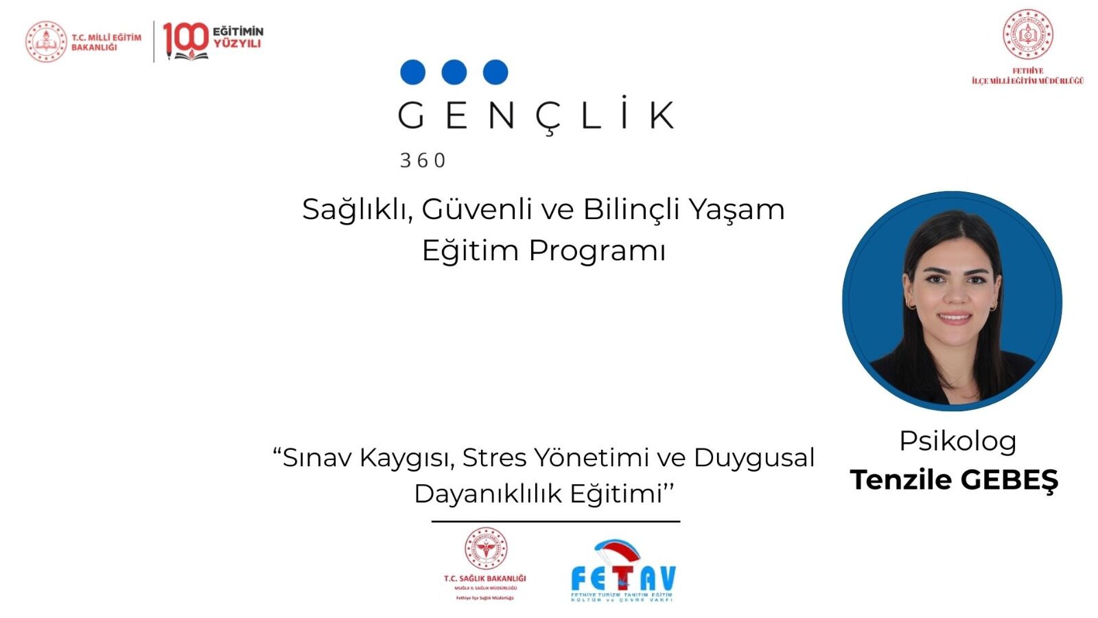 Gençlik 360 Eğitim Programı Kapsamında Eğitimler Sürüyor