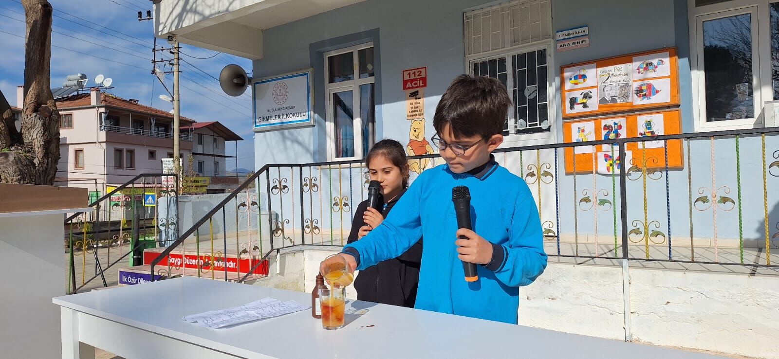 Seydikemer Girmeler İlkokulunda C Vitamini Şenliği