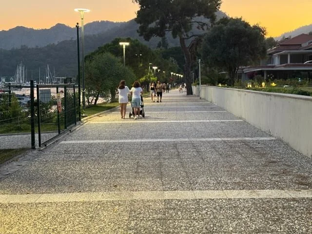 Göcek Sahilinde Modern Düzenleme Tamamlandı