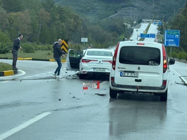Göcek Tüneli Girişinde Zincirleme Kaza: Yaralılar Var