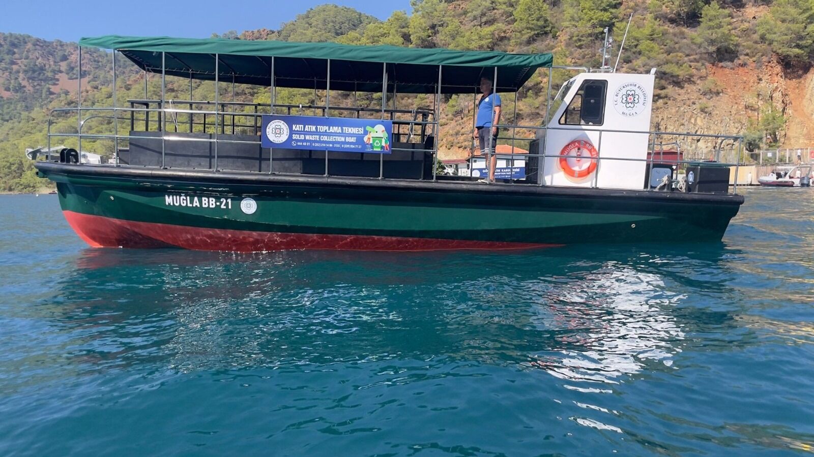 Göcek Ve Gökova Koylarındaki Teknelerden 8 Ayda 5 Milyon Litre Pis Su Toplandı