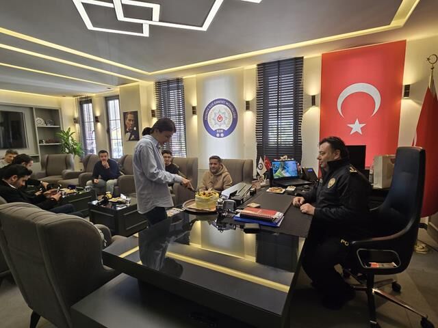 Haber Çekimine Gelen Basın Mensuplarına Fethiye Emniyet Müdürlüğü’nden Sürpriz Jest