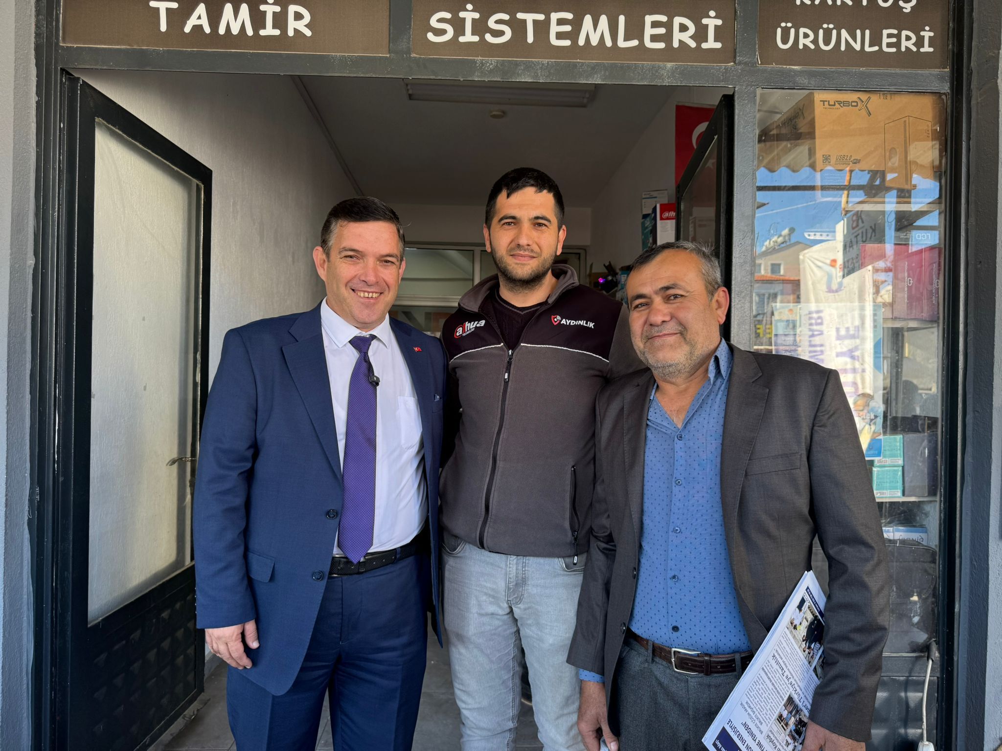 Seydikemer’de Harun Sağır, Ziyaretlerini Sürdürüyor