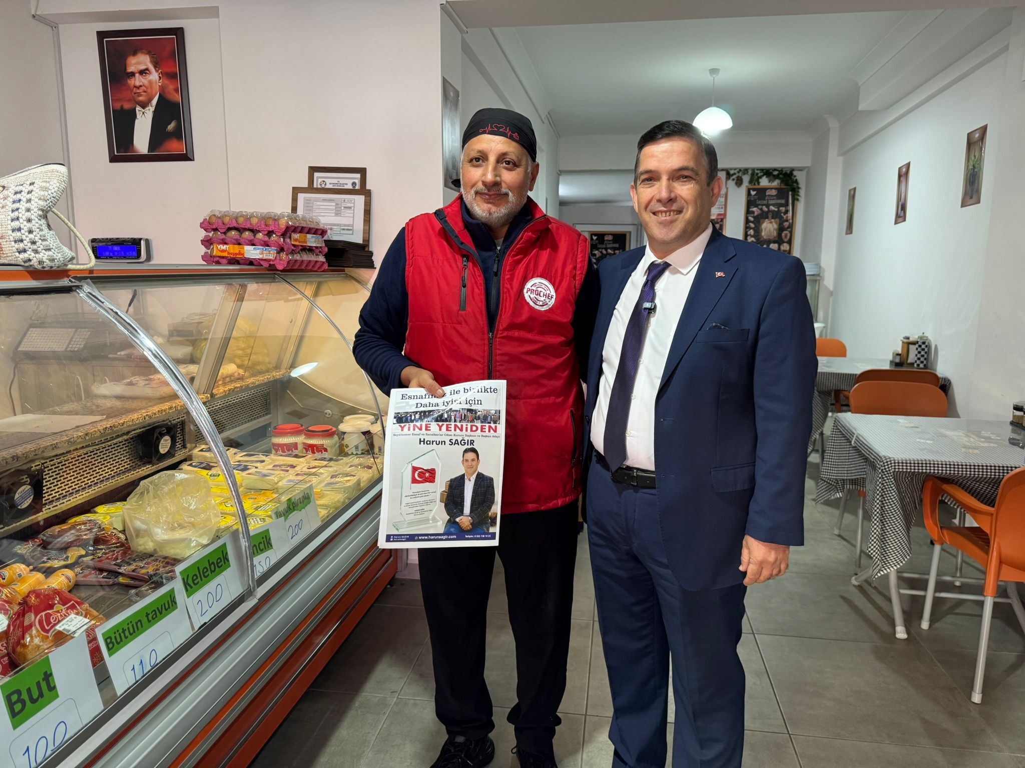 Seydikemer’de Harun Sağır, Ziyaretlerini Sürdürüyor