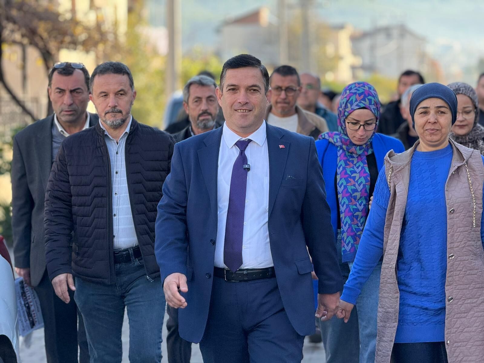 Seydikemer’de Harun Sağır, Ziyaretlerini Sürdürüyor