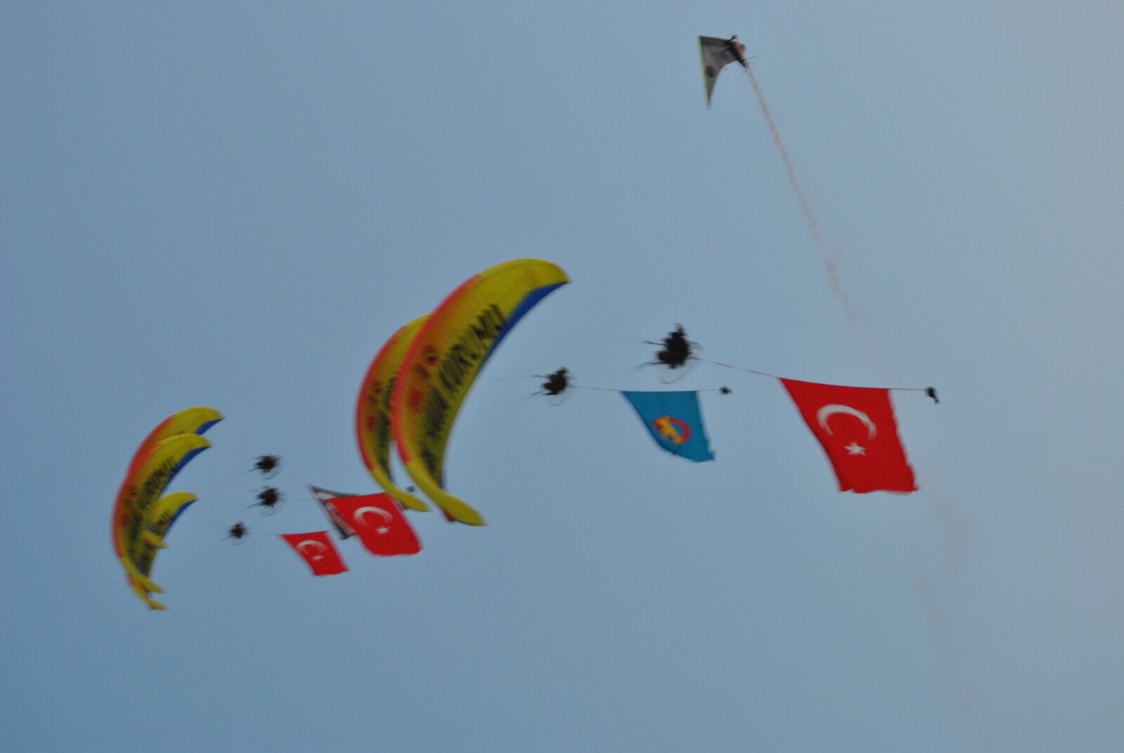 Hava Oyunları Festivalinde 6 bin 965 Uçuş Gerçekleştirildi