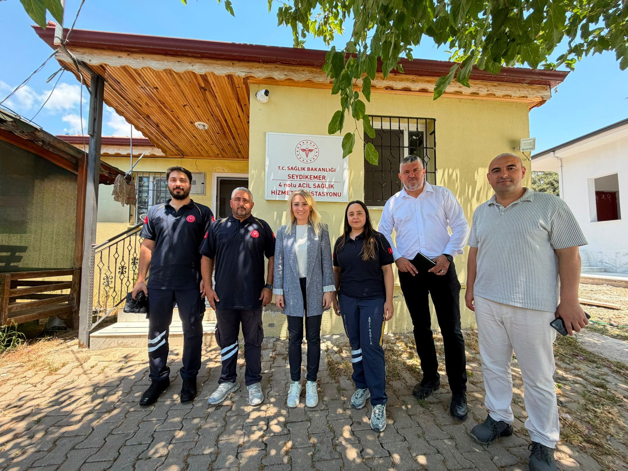 İl Sağlık Müdürü Akça’dan Seydikemer’de Sağlık Tesislerinde İnceleme