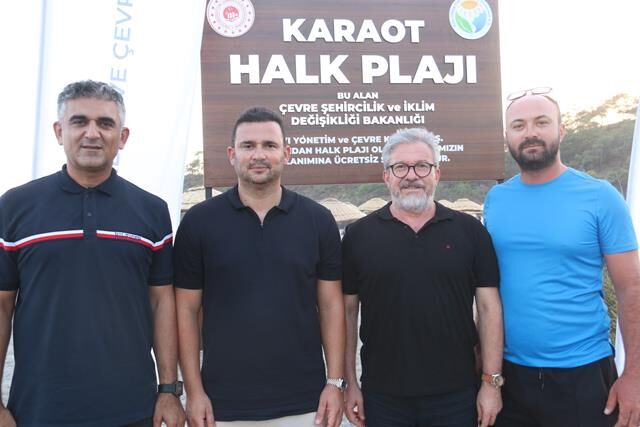 Fethiye'nin Gözde Noktası Karaot, Halk Plajı Oldu