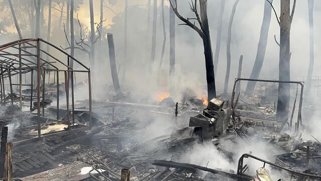 Fethiye'de Karavandan Ormana Sıçrayan Yangın, Kontrol Altına Alındı