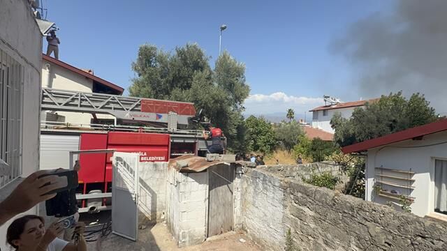 Fethiye’de Ev Yangını Korkuttu