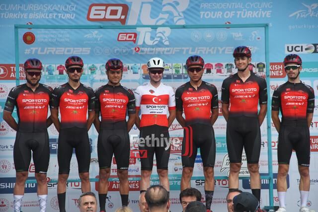 60. Cumhurbaşkanlığı Türkiye Bisiklet Turu'nun Fethiye-Marmaris Etabı Başladı