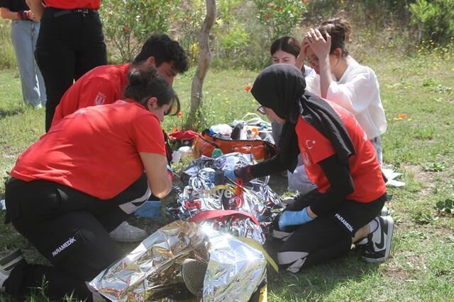 Fethiye’de Gerçeğini Aratmayan Afet ve Acil Durum Tatbikatı