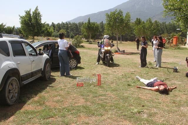 Fethiye’de Gerçeğini Aratmayan Afet ve Acil Durum Tatbikatı