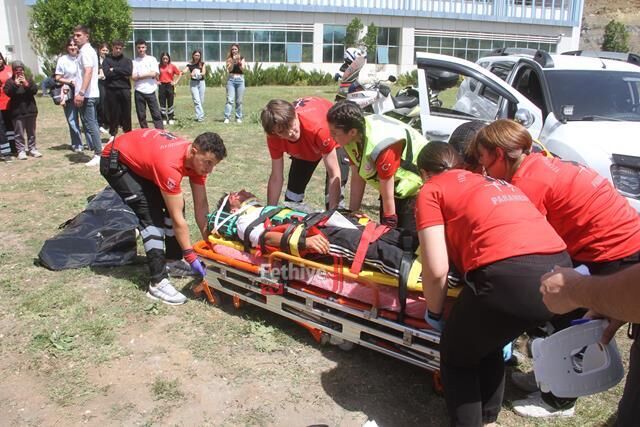Fethiye’de Gerçeğini Aratmayan Afet ve Acil Durum Tatbikatı