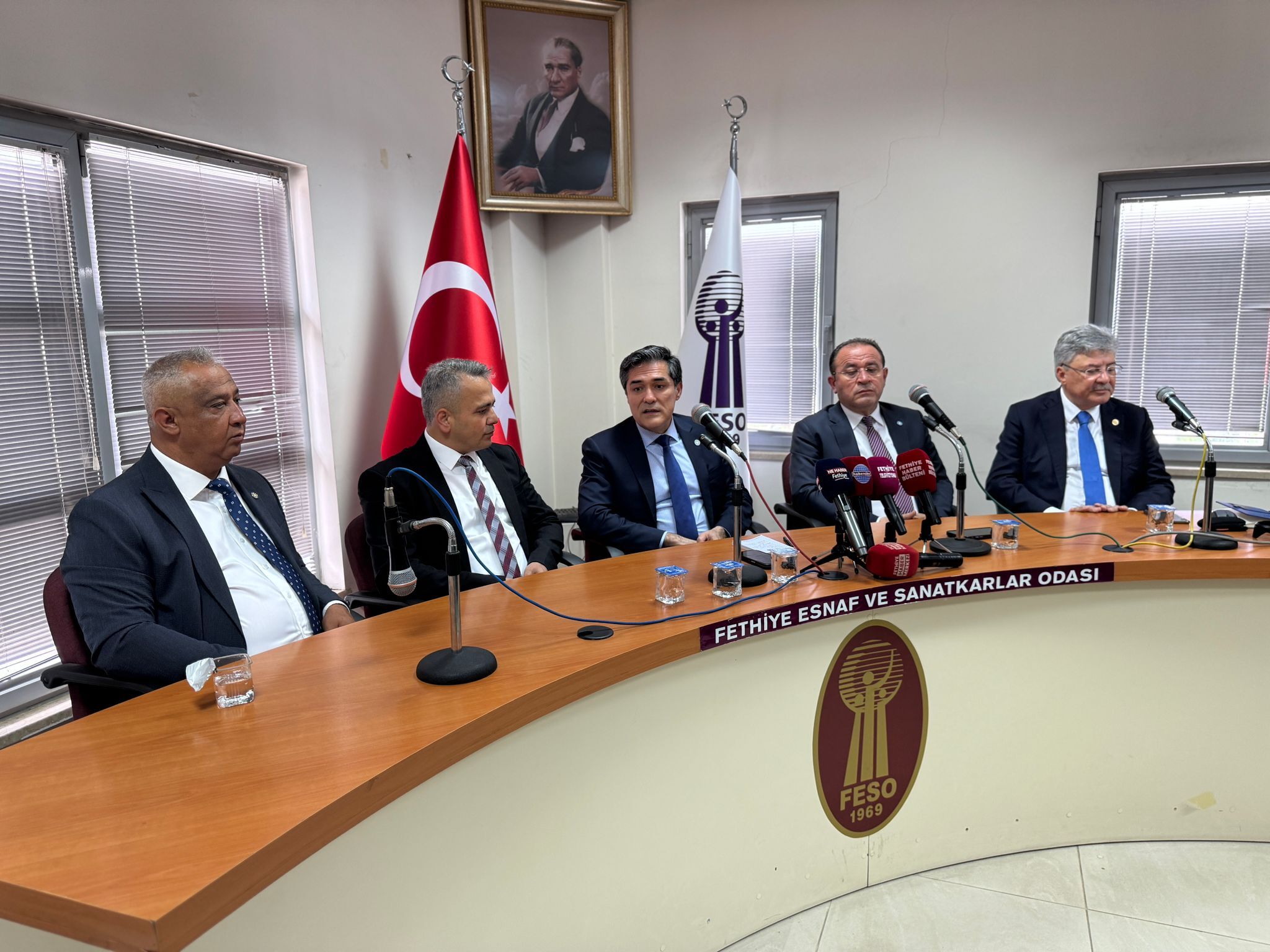İyi Parti Genel Başkan Yardımcısı Buğra Kavuncu’dan Fethiye Esnaf Odası’na Ziyaret