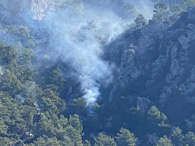 Kabak Koyu’nda Çıkan Orman Yangını Söndürüldü