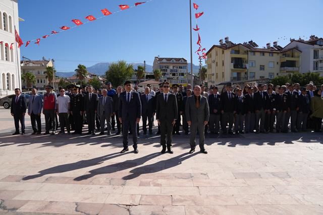 Seydikemer’de 19 Eylül Gaziler Günü Törenle Kutlandı