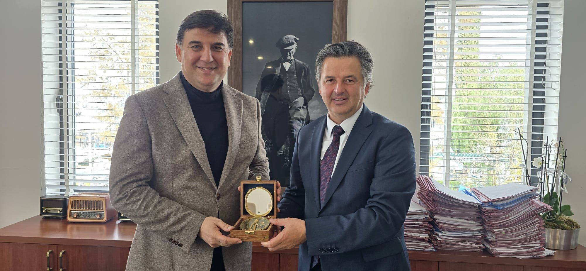 Başkan Karaca’yı Ziyaret Ettiler