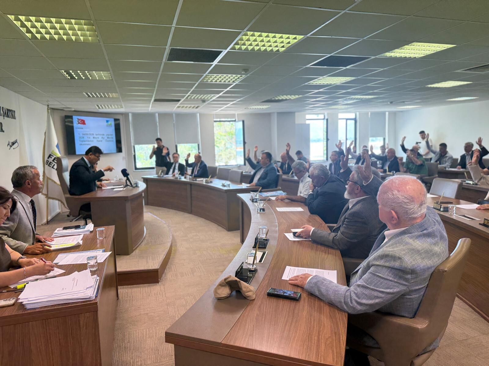 Meclis Toplantısında Kararlar Oy Birliği İle Alındı