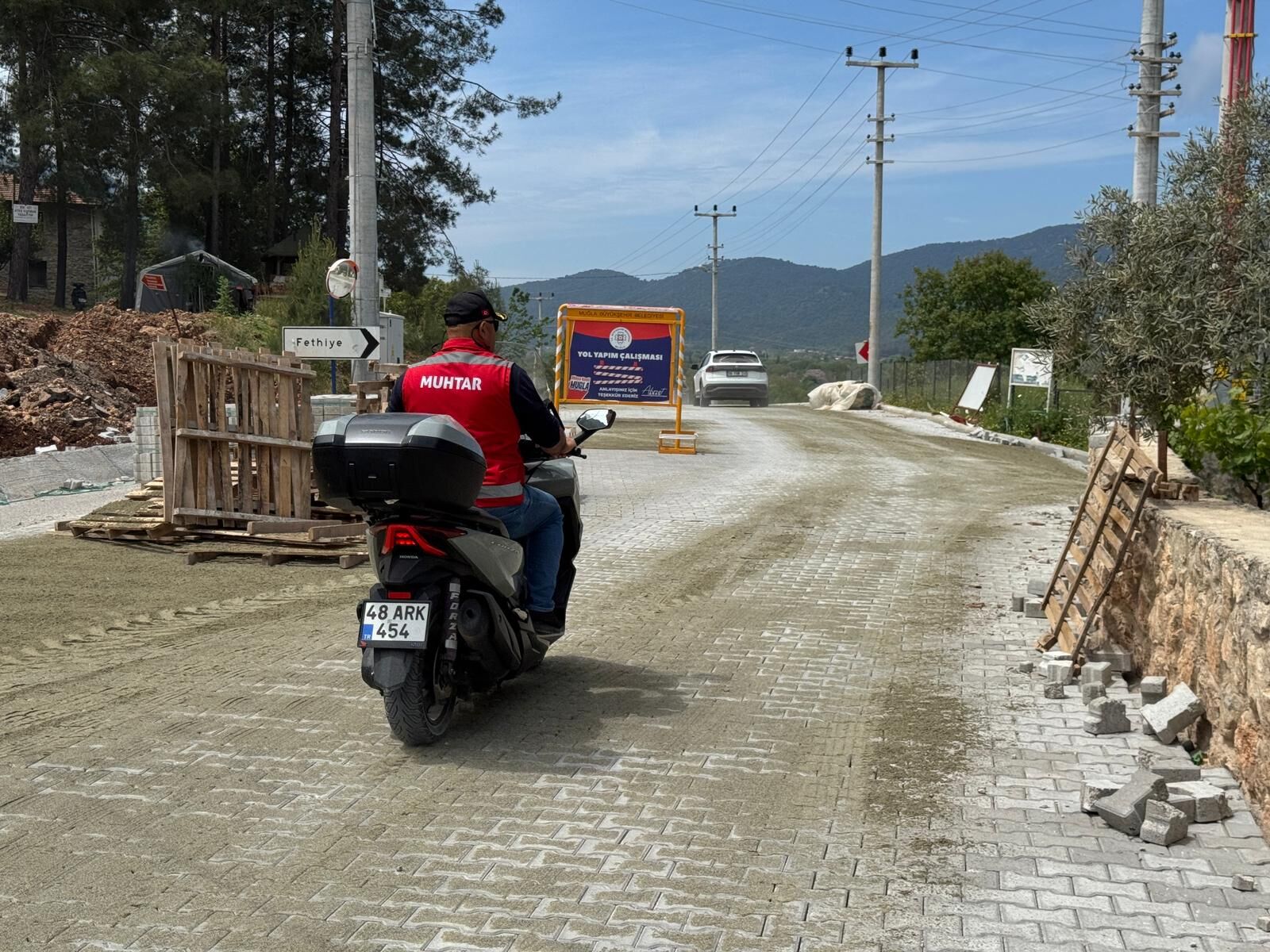 Kayaköy’ün Yol Sorunu Çözüldü