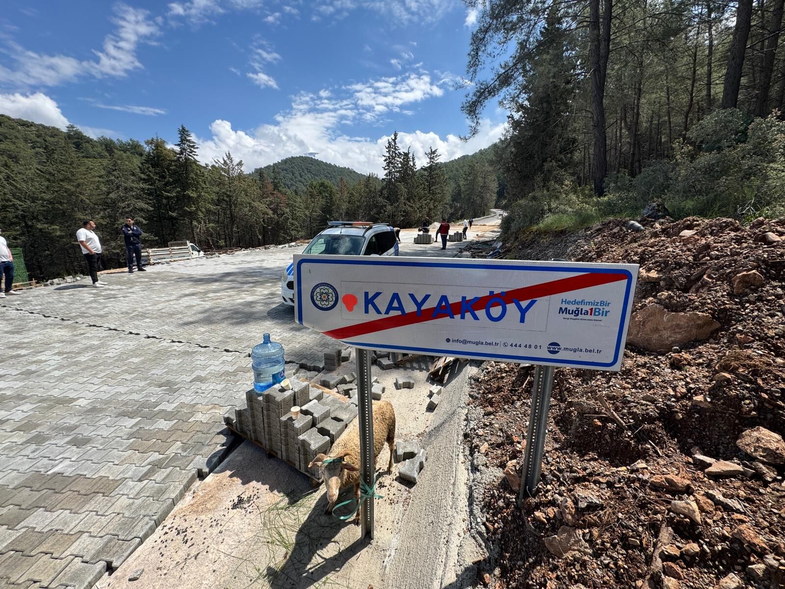 Kayaköy’ün Yol Sorunu Çözüldü