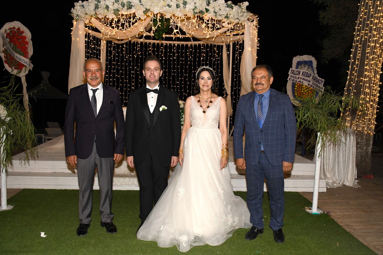 Kaymakam Çiftin Fethiye'deki Düğün Törenine Yoğun İlgi Oldu