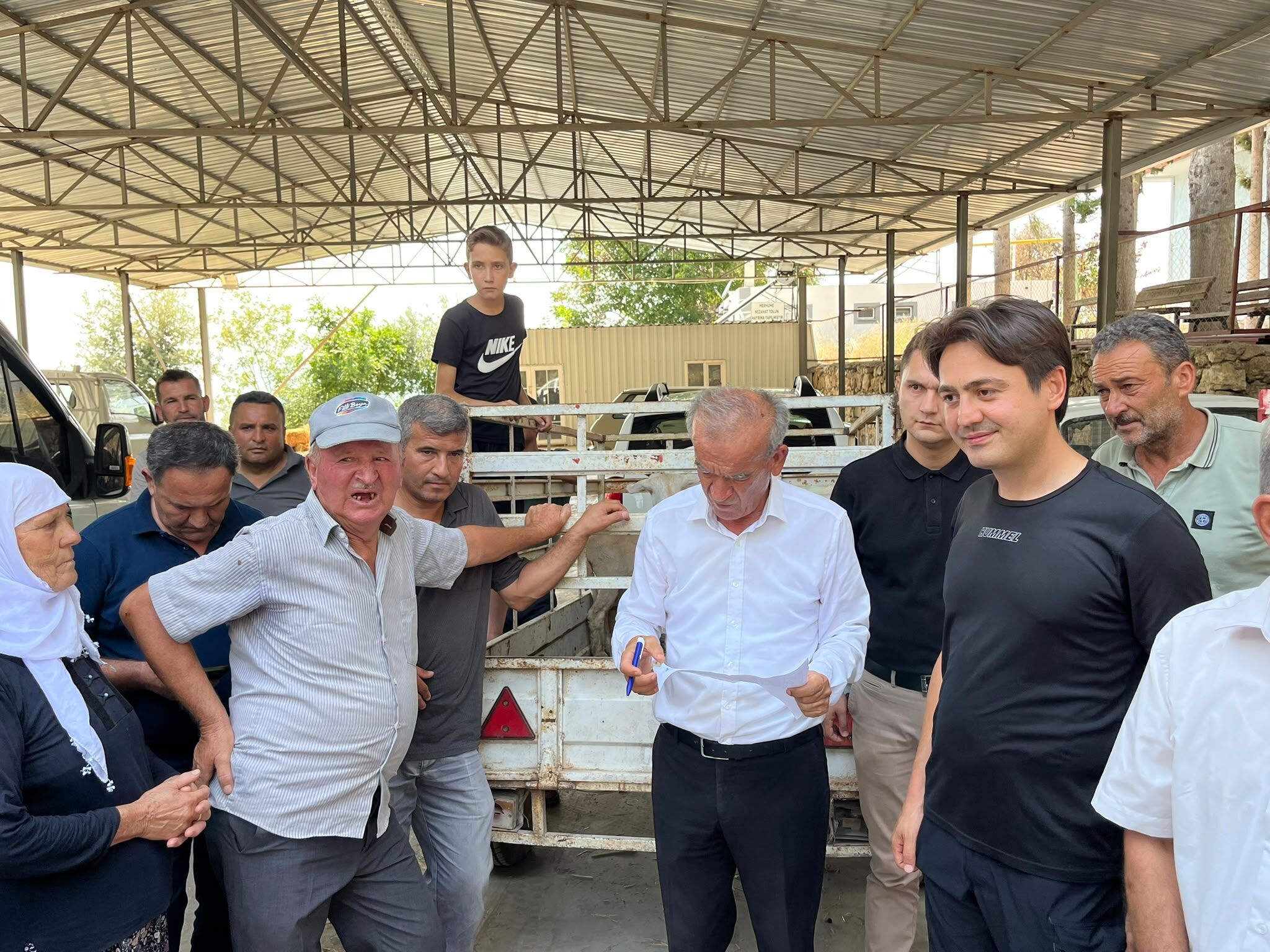 Seydikemer’de Yangında Hayvanlarını Kaybeden Çiftçilere Küçükbaş Hayvan Desteği