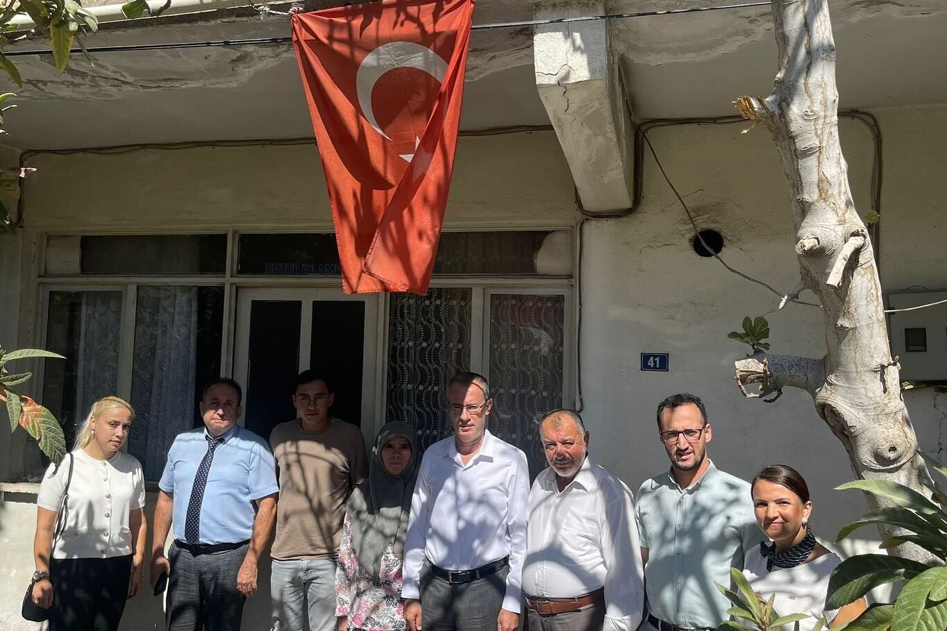 Kaymakam Ertaş, Gazilerle Bir Araya Geldi