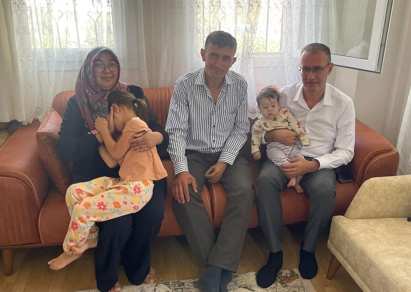 Kaymakam Ertaş, Gazilerle Bir Araya Geldi