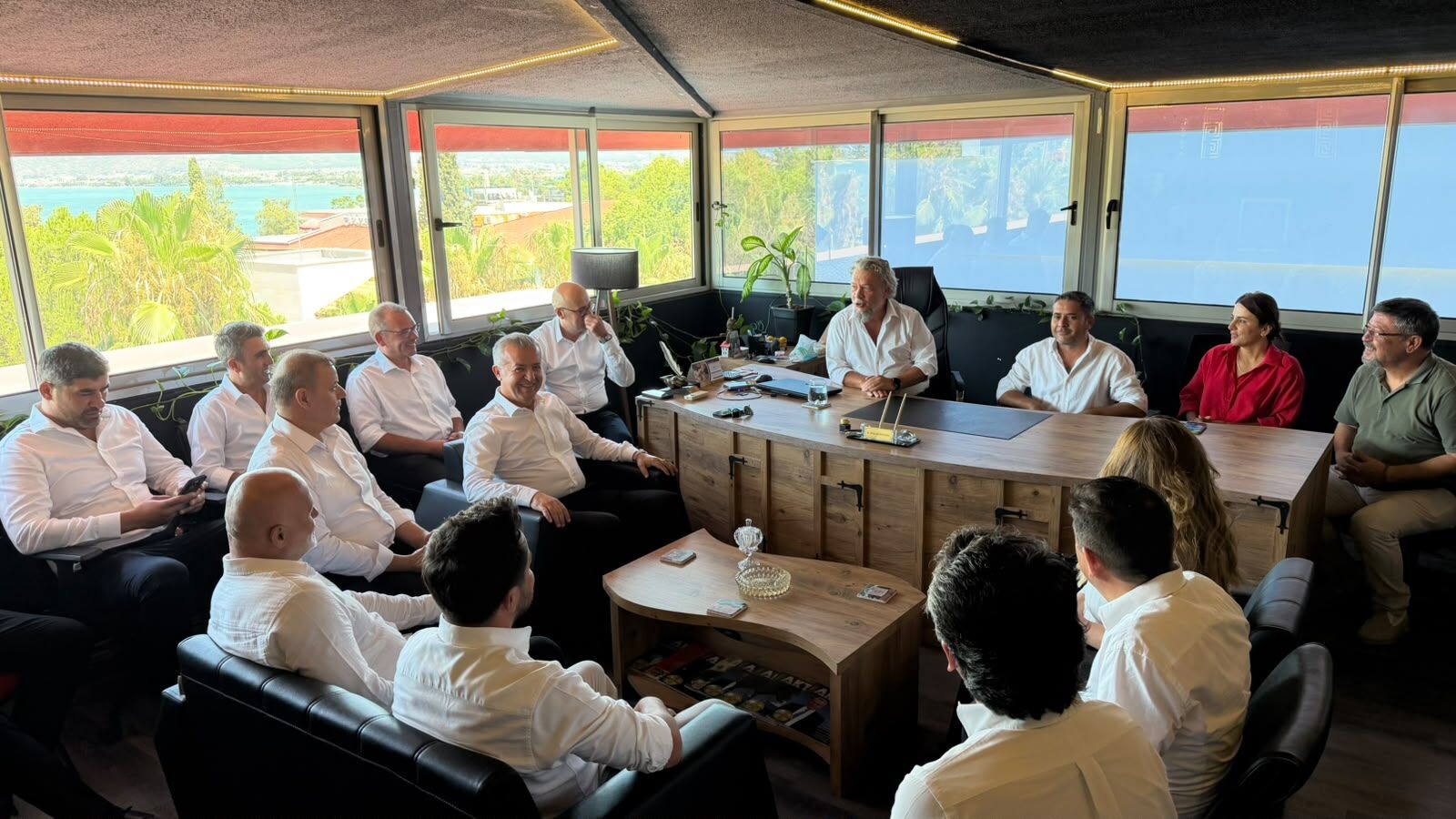 Kemal Hıra Ve Ekibinden Dörtlü Masa'ya Ziyaret