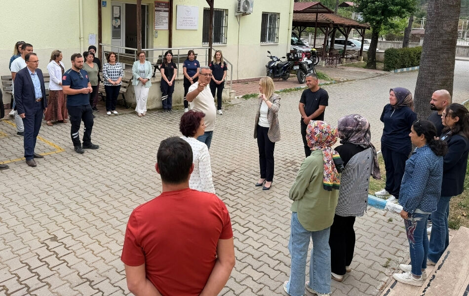 İl Sağlık Müdürü Fethiye ve Seydikemer’de İncelemelerde Bulundu